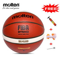Molten GG7X/GQ7X/BG4500/BG5000 Category 7 PU Leather Material Basketball Ball Size 7 Material Official Match basketball Indoor Outdoor Basketball Training Equipment series