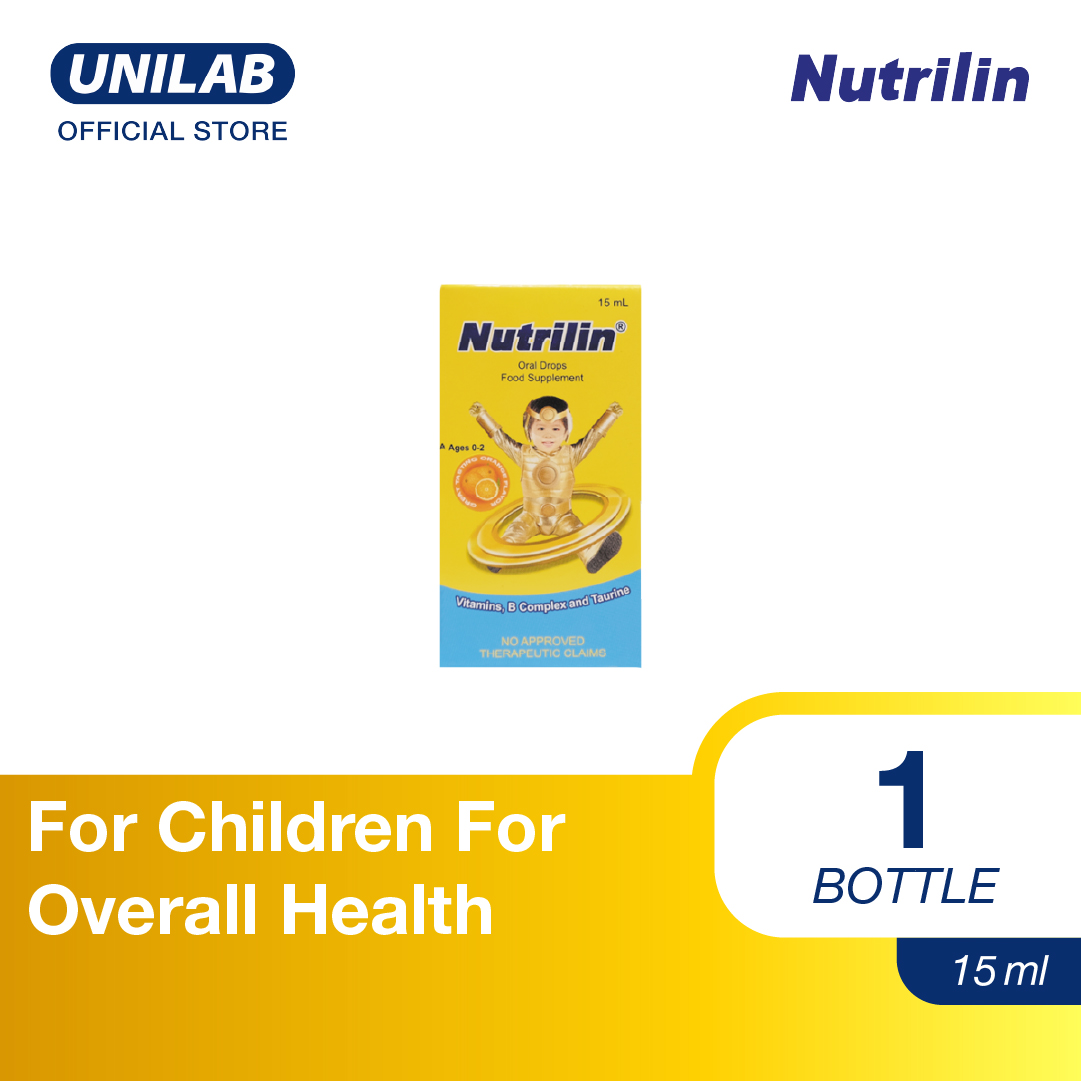 Nutrilin Drops 15mL Multivitamin For Children For Overall Health