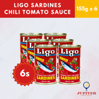 Ligo Sardines Red 155g x 6pcs