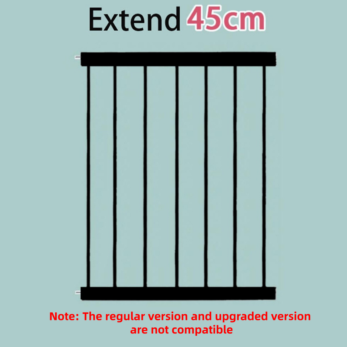 【Fast Delivery】One Hand Open Baby Safety Gate Fence for Dog Baby Kids Child Stairs Pets Super Wide fence and security stairs door fence suitable for pet kitchen playroom to protect children dogs and cats