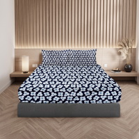 [Classic Collection 3in1] Home de Luxe 3in1 Sheet Set - 1 Fitted Sheet & 2 Pillowcases - (Single/Double/Queen/King)