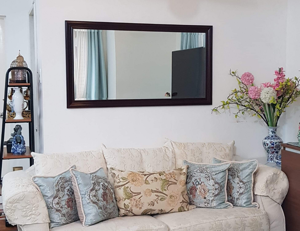 Wall Mirror with Wooden Frame 23 inches x 40.5 inches