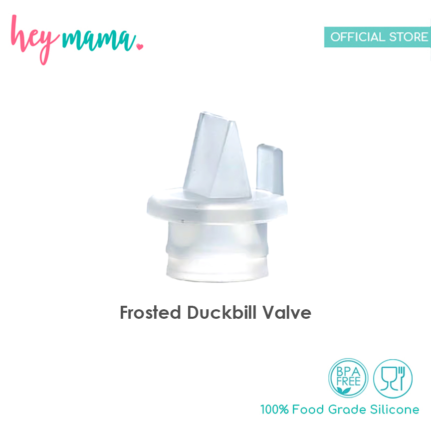 Hey Mama Silicone Duckbill Valve with Pull Tab for Spectra Mina Plus Medela Ameda Real Bubee Breastpump Parts
