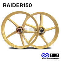 Enkei Mags 5 Spokes 522 Mags for Suzuki Raider150 Carb/FI 1.6x1.6x17 (pair)