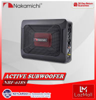 Nakamichi Subwoofer Active 6x8 100 Watts Rms  Underseat Type 206mm X 195mm 72mm