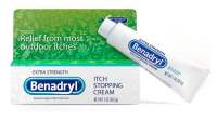 Benadryl Extra Strength Itch Stopping Cream 1 oz benadryl Itch stopping cream BENADRYL Insect Bites Minor Cuts Scrapes Topical Analgesic