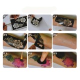 Glitter Tattoo Powder Temporary Tattoo Body Painting Kit Brushes Glue Stencils - Intl August 2018 - 5 Glitter Tattoo Powder Temporary Tattoo Body Painting Kit Brushes Glue Stencils - intl - 5