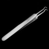 ISM Stainless Steel Curve Blackhead Tweezers Facial Elbow Acne Pimple Extractor Tool - Intl August 2018 - 3 ISM Stainless Steel Curve Blackhead Tweezers Facial Elbow Acne Pimple Extractor Tool - intl - 3