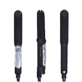 Professional Steam Hair Straightener Steam Flat Iron Ceramic Plate Fast Start-Up And Therapeutic Smooth Hair Straightener With Locking Switch--Black - Intl August 2018 - 4 Professional Steam hair straightener Steam Flat Iron Ceramic Plate Fast Start-Up and Therapeutic Smooth Hair Straightener with Locking Switch--Black - intl - 4