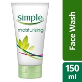 Simple Moisturizing Face Wash 150ml  .