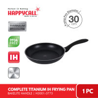 Happycall Complete Titanium Induction Heat Frying Pan 20cm | 24cm | 28cm | 30cm | PFOA FREE | Bakelite Handle
