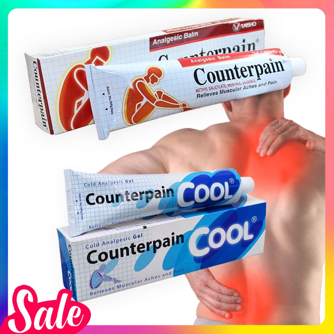 His Sha Cool Counterpain Cream Muscle Pain Balm Relieves Joint