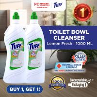 Tuff TBC Toilet Bowl Cleanser Lemon Fresh 1000ml (Toilet Bowl Cleaner Toilet Cleaner Bathroom Cleaner) | Personal Collection | Buy 1 Get 1