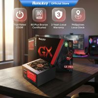 Huntkey GX PRO 650W / 750W True Rated PSU 80 Plus Bronze Certified Active PFC Gaming PC Power Supply Unit LLC+DC-DC for RTX4070 RX6750XT (3 Years Warranty)