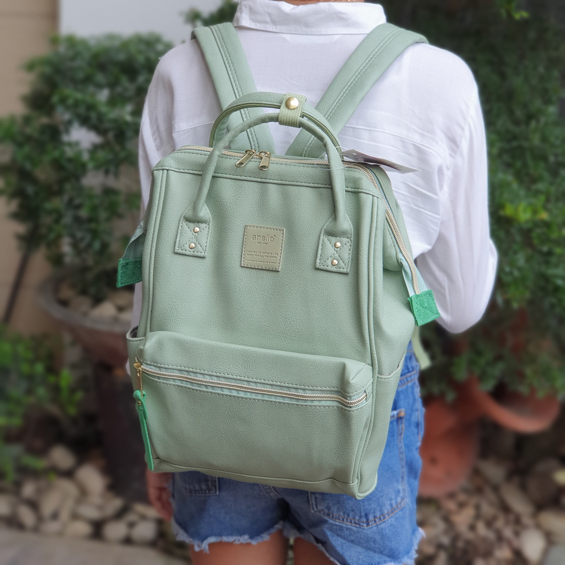 anello green backpack