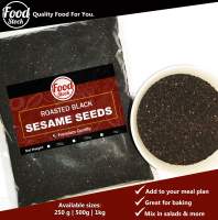 Food Stock Roasted Sesame Seeds Black (250g 500g 1kg)