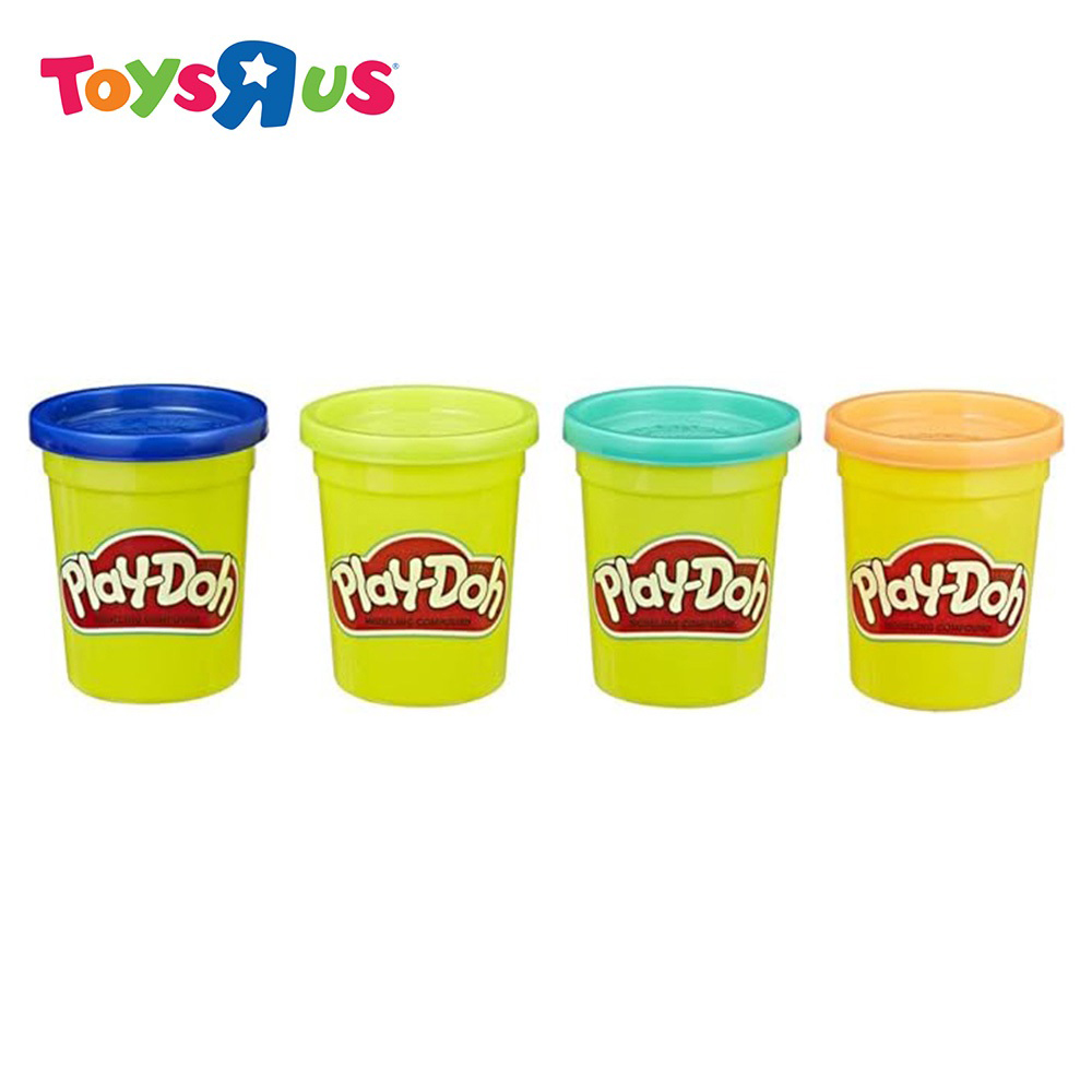 Play-Doh Classic Color (Blue Light Green Orange Green)