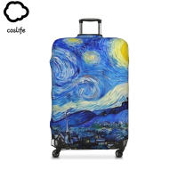 COSLIFE Thickened Luggage Cover Protector 18/24/28/32 Inch High Elastic Travel Suitcase Spandex Protective Cover