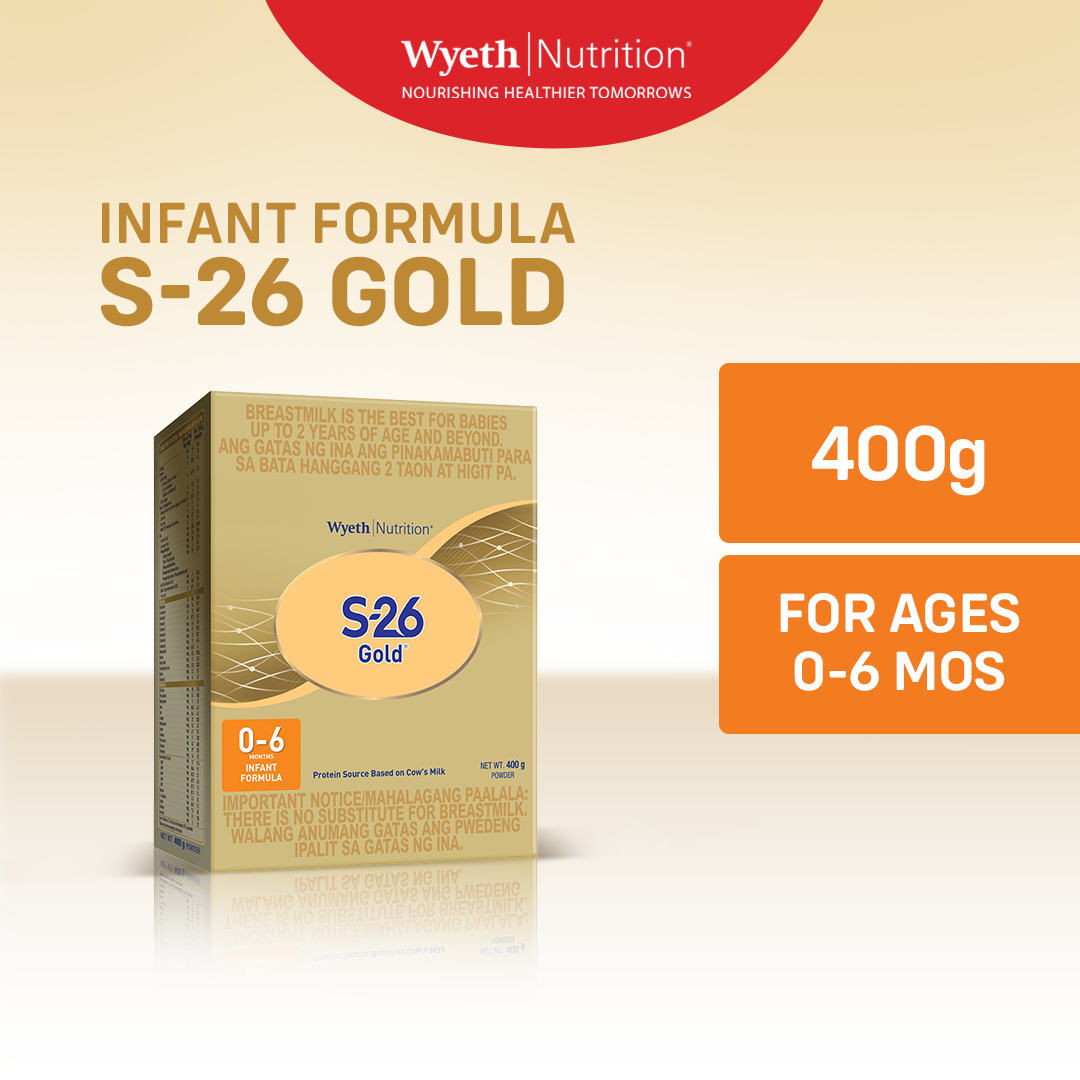 S-26 GOLD One Infant Formula Milk Powder for 0-6 Months Old 400g