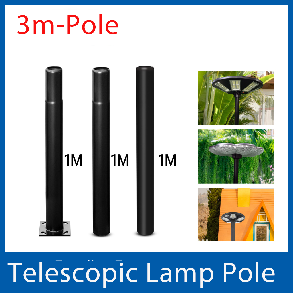 Khazik UFO Solar street light 150000W solar light outdoor waterproof IP68 Heavy Duty Energy Saving Garden Motion Sensor Automatic Spot light remoter control
