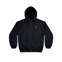 DGRAVE BASICS ‘OG LOGO’ WINDBREAKER BLACK HOODIE