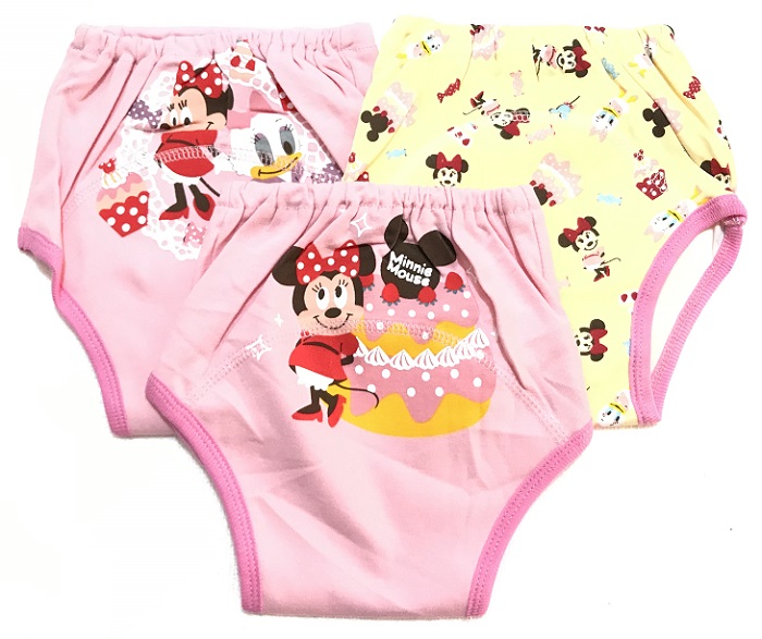 3pcs Washable Reusable Baby Training Pants – Cloth Potty Toilet Training Underwear for Toddlers