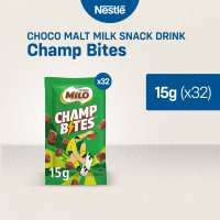 [NEW] Milo Choco Malt Snack Champ Bites - Pack of 32