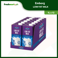 Emborg UHT Milk 1L (Set of 12) – Expiry Date in DD/MM/YY Format