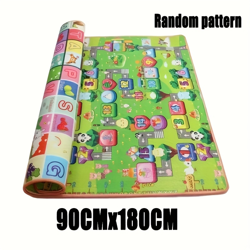 Double-Sided Baby Playmat – Big Size Odor-Free Crawling Mat