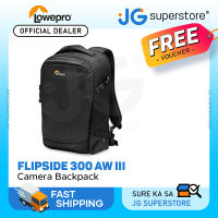 Lowepro Flipside Backpack 300 AW III Bag for Camera Lens 13″ Laptop and 10″ Tablet Compact Tripod | JG Superstore