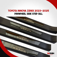 Toyota Innova Zenix 2023-2025 Pinwheel Side Step Sill
