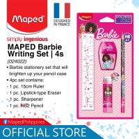 MAPED Barbie Writing Set | 4s | 981867
