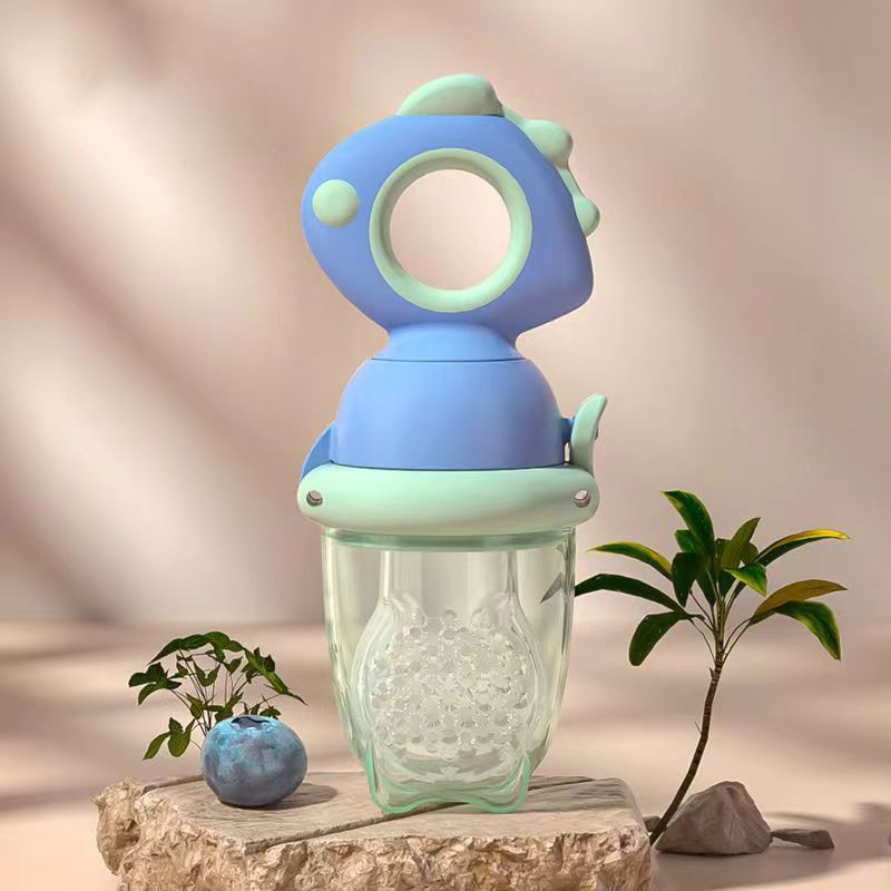 Baby Teether Push-Type Teether Fruit And Vegetable Juice Baby Eat Fruit Push-Type Food Supplement