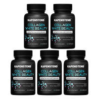 Collagen Whitening Supplement with Marine Collagen Peptides Glutathione L-Cystine - 60 Capsules