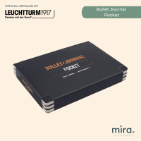 Leuchtturm1917 - Bullet Journal Pocket in Black Flexcover (Pack of 3) Leuchtturm