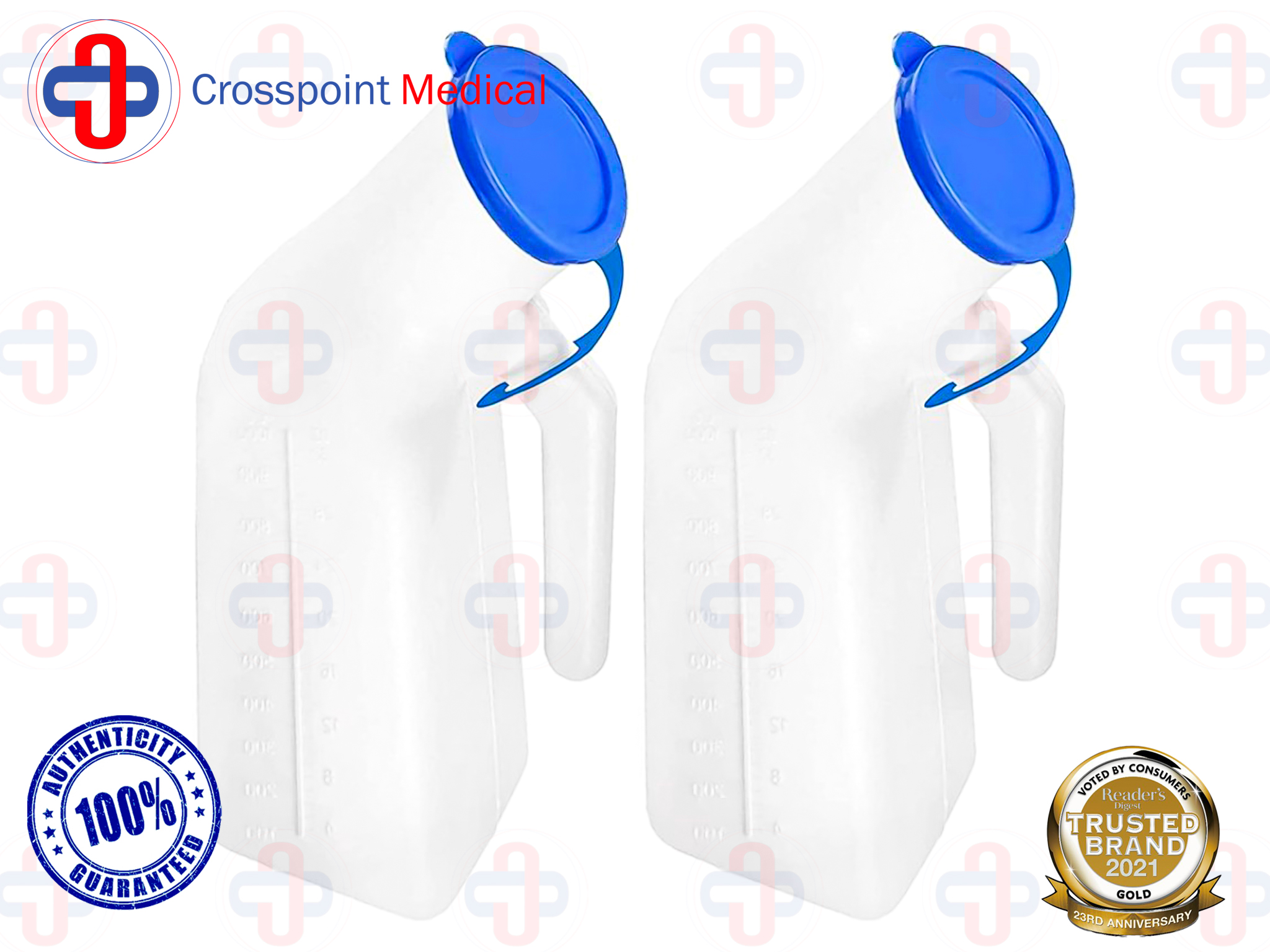 Crosspoint Urinal Container