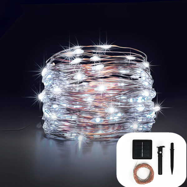 Outdoor Solar String Lights 7M 12M 22M 32M 200 LED Fairy light Waterproof Christmas Party Decoration Lamp