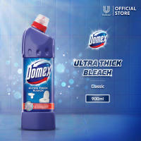 Domex Ultra Thick Bleach Toilet Cleaner Classic Antibacterial 900ml