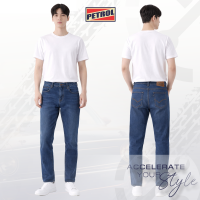 Petrol Mens Basic Denim Pants Skinny Mid-Rise Fitting 195373 (Medium Shade)