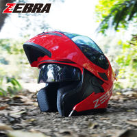 Zebra FF805 plus Helmet For Motorcycle Full Face original Icc Dual Visor Modular helmet