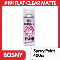 Bosny #191 Flat Clear Matte - Top Coat Original Acrylic Spray Paint 400cc
