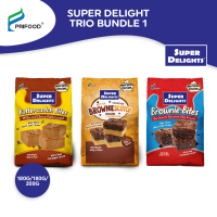 Super Delights Trio Bundle 1 - 1 Butterscotch Bites 180g & 1 Browniescotch 180g & 1 Brownie Bites 200g