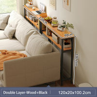 Magic Home side table Slim and narrow table Nordic living room bedroom console table Bedside Sofa side Storage rack
