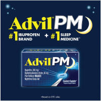 Advil PM Pain Reliever/Nighttime Sleep Aid 200tablet