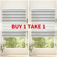 Blinds Dark Gray Curtain Blinds Blackout Double-layer Roller Shutter Windows Home Office Blinds 60x160cm 80x160cm 100x160cm 120x160cm 140x160cm 150x160cm 180x160cm