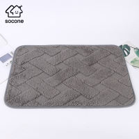 [Buy More Save More]Socone Anti-slip doormat for entryway absorbent and dust-removing suitable for home use in kitchens and bathrooms. 1PC (40cm X 60cm)