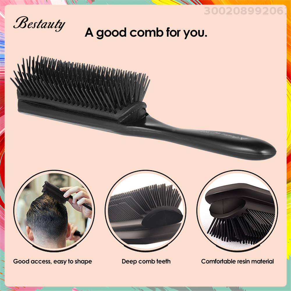 Hair Dyeing Comb 3-way Sectioning Highlight Comb Professional Weave Weaving  Comb Hair Dye Styling Tool For Salon Use