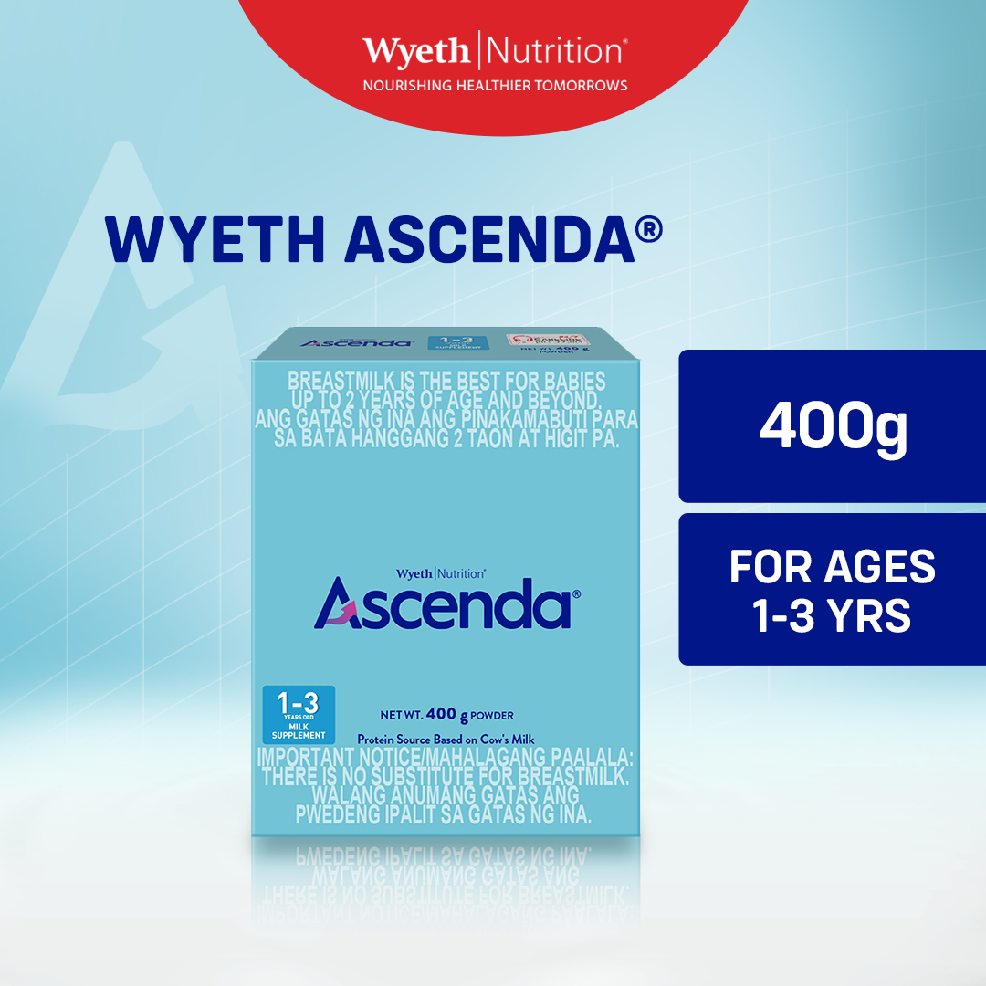 ASCENDA Three Milk Supplement Powder for Children 1-3 Years Old 400g