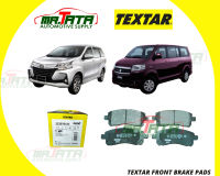 Textar Front BRAKE PAD for TOYOTA AVANZA 1.3/1.5 2006 to 2021 SUZUKI APV TYPE 1 2005 to 2025 2229701SC