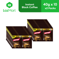 Kopiko 3in1 Coffee - Black Twin Pack 40g x 10 sachets - Pack of 2